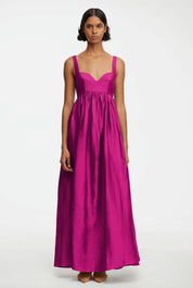 Acler Sandgate Midi Dress in Fuchsia Dress 