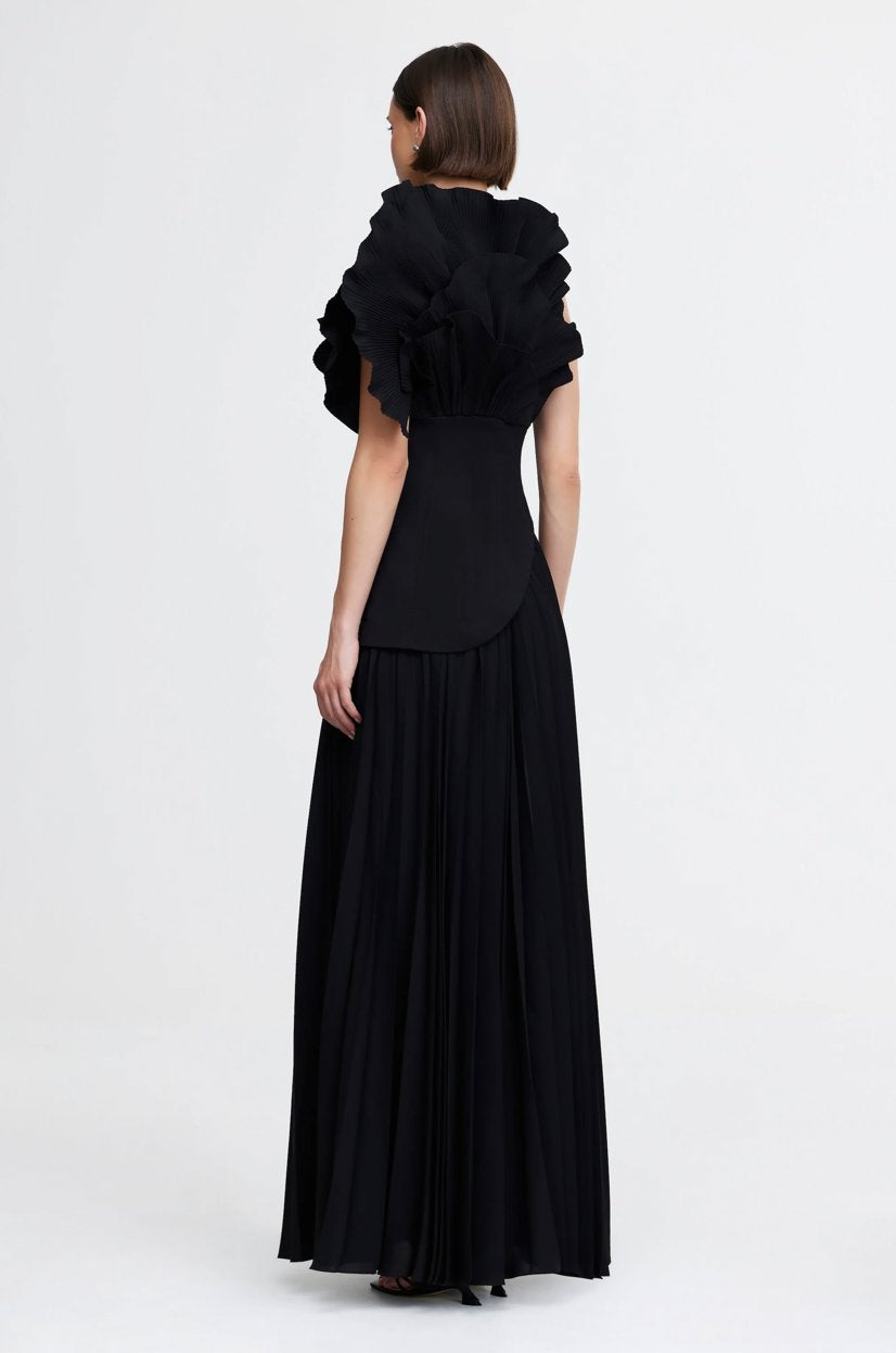 Acler Whittington Gown Black Dress 