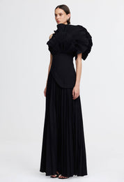 Acler Whittington Gown Black Dress 