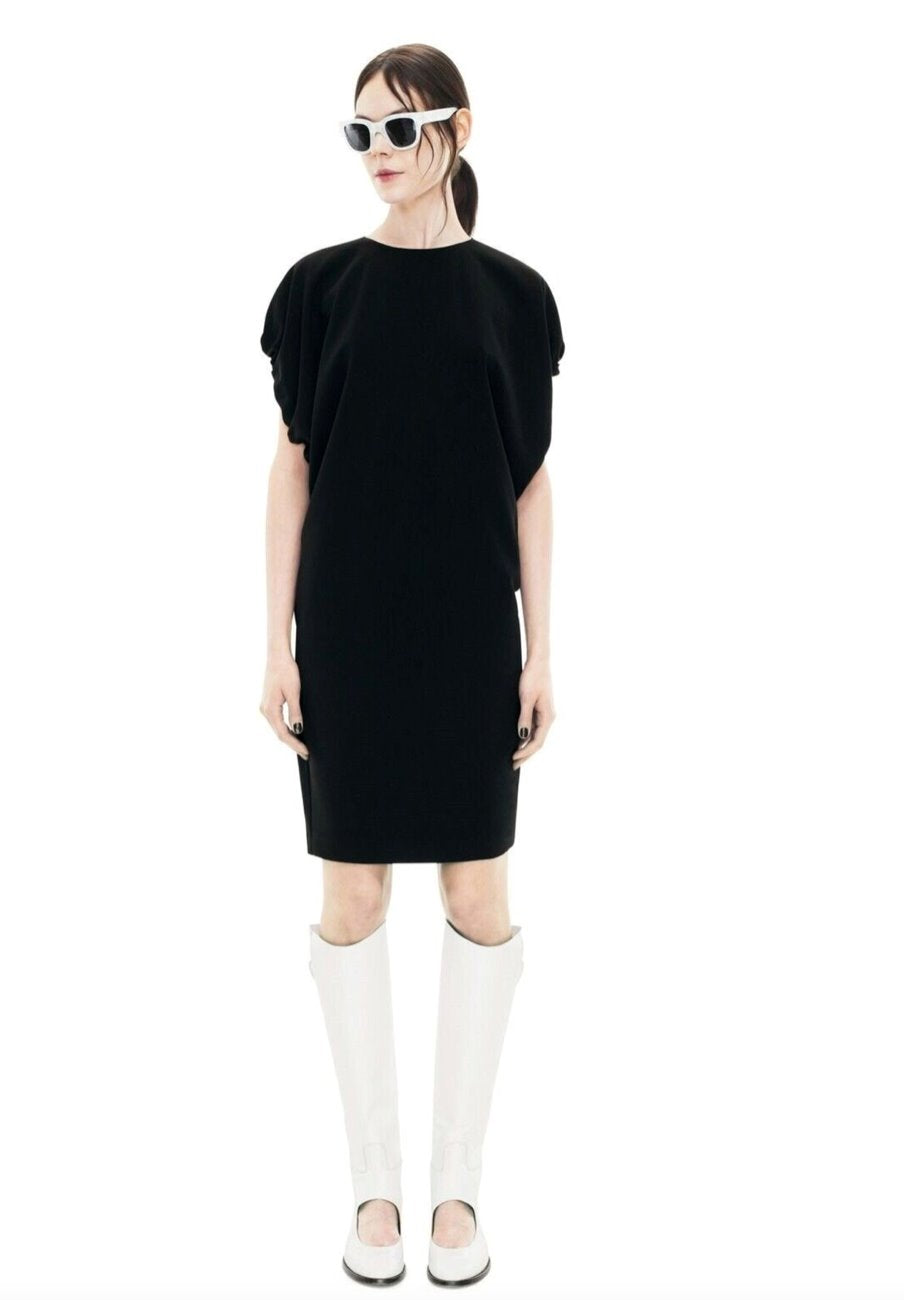 Acne Studios Pinch Crepe Paw Mini Dress 