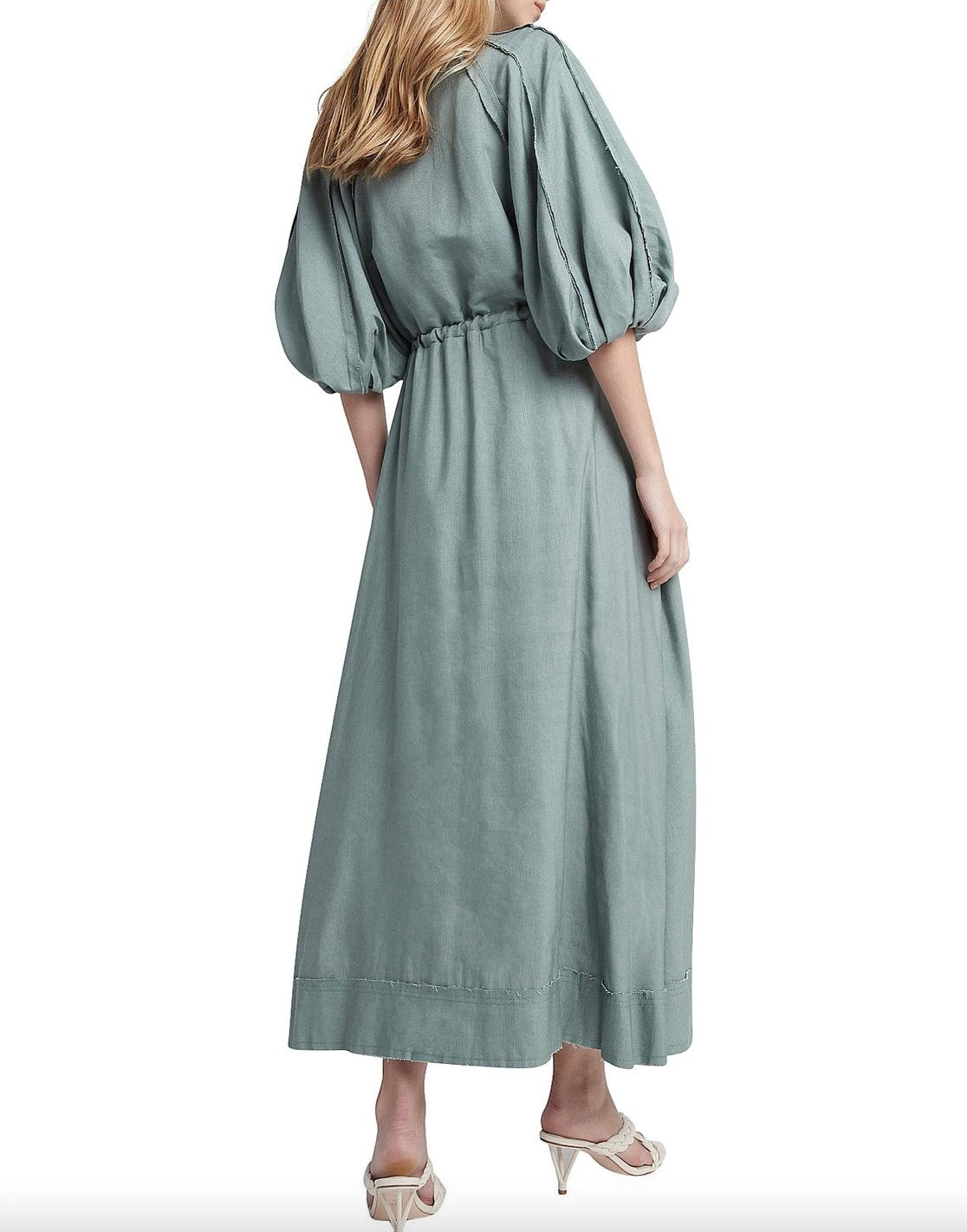 Aje Bonjour Belted Shirtdress Dress 