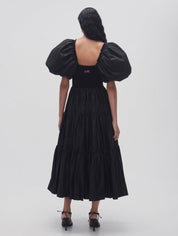 Aje Casa Puff Sleeve Midi Dress Dress 