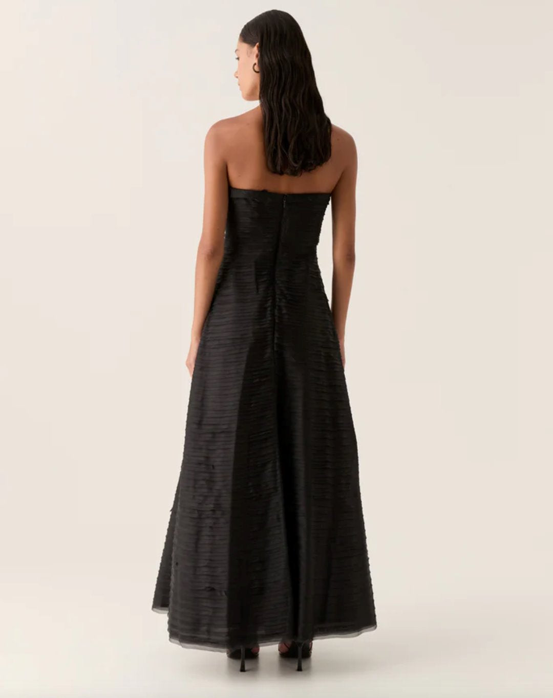 Aje Soundscape Maxi Dress Black 