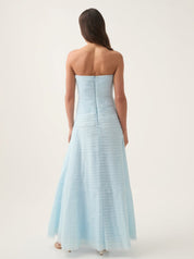 Aje Soundscape Maxi Dress Blue Dress 