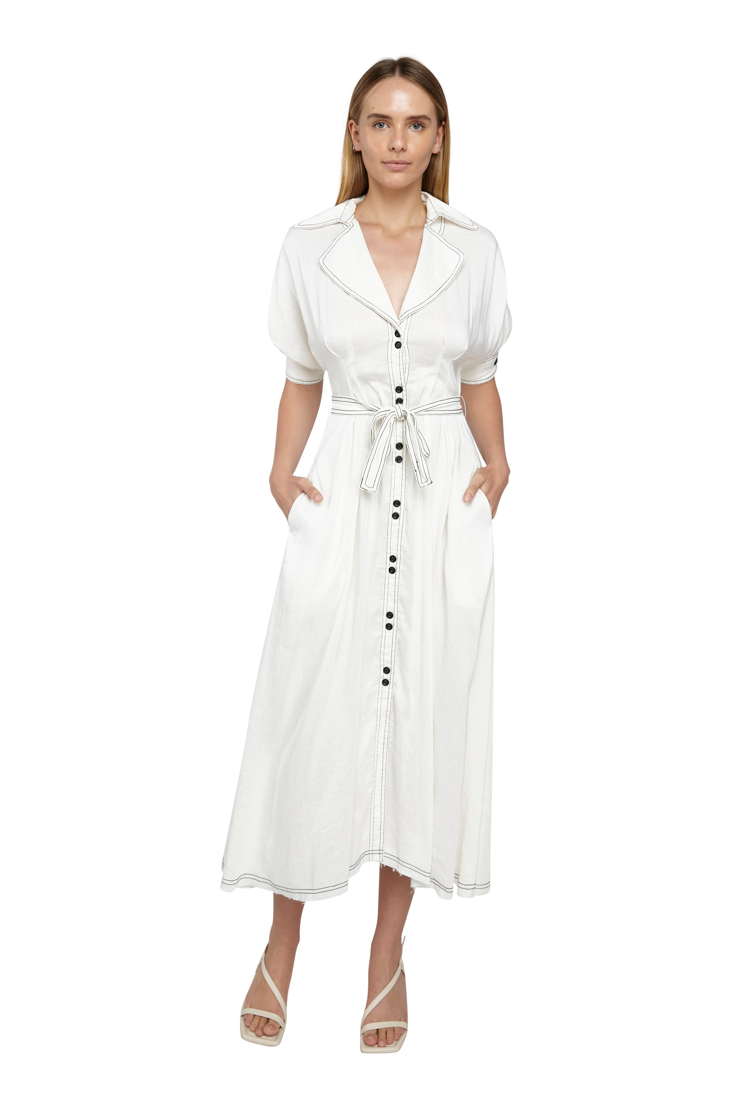 Aje Theodora Midi Dress Dress 