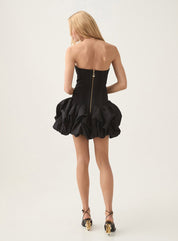 Aje Violette Bubble Hem Mini Dress Dress 