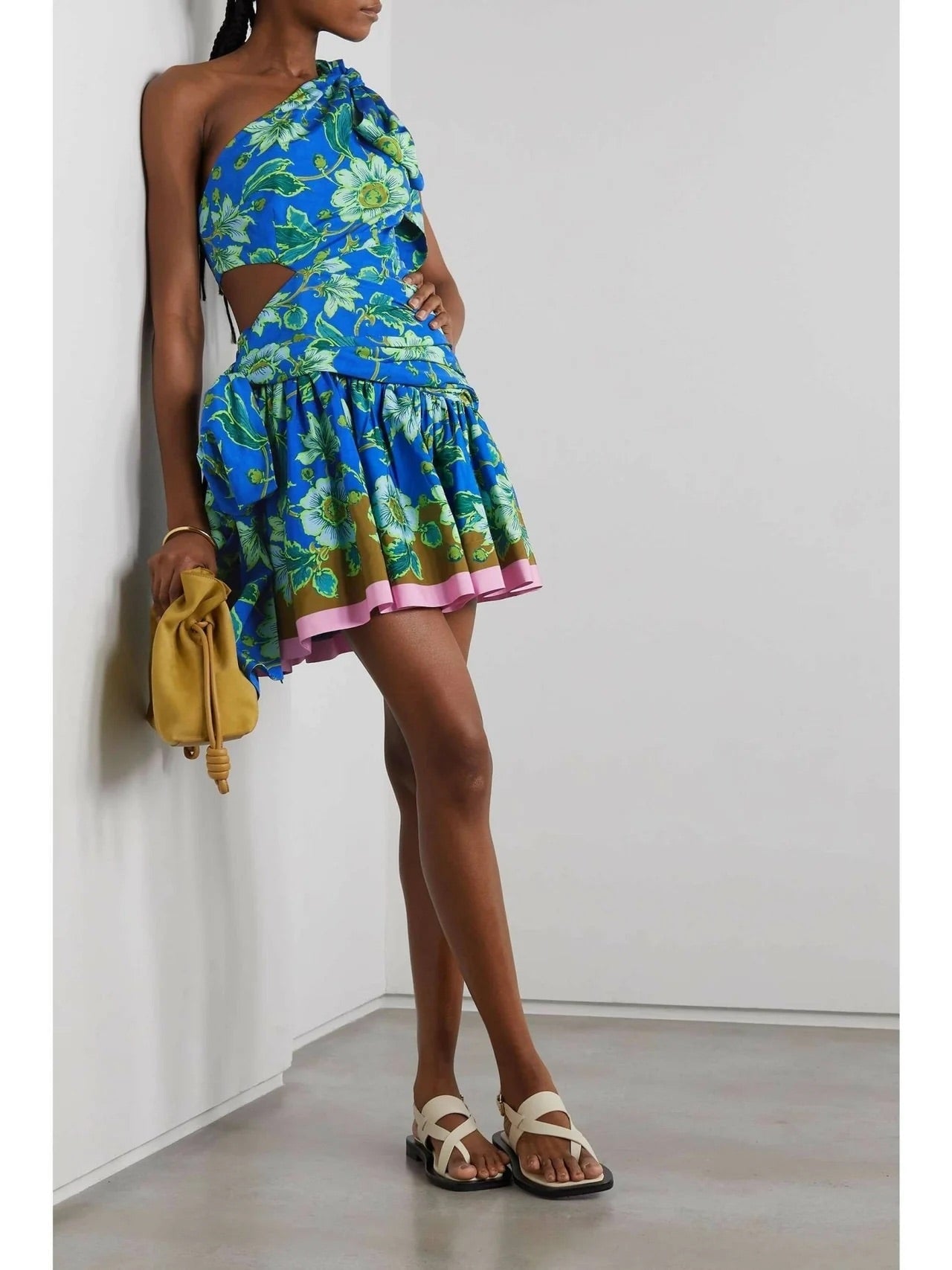 Alemais Alemais Winnie One Shoulder Mini Dress Dress 