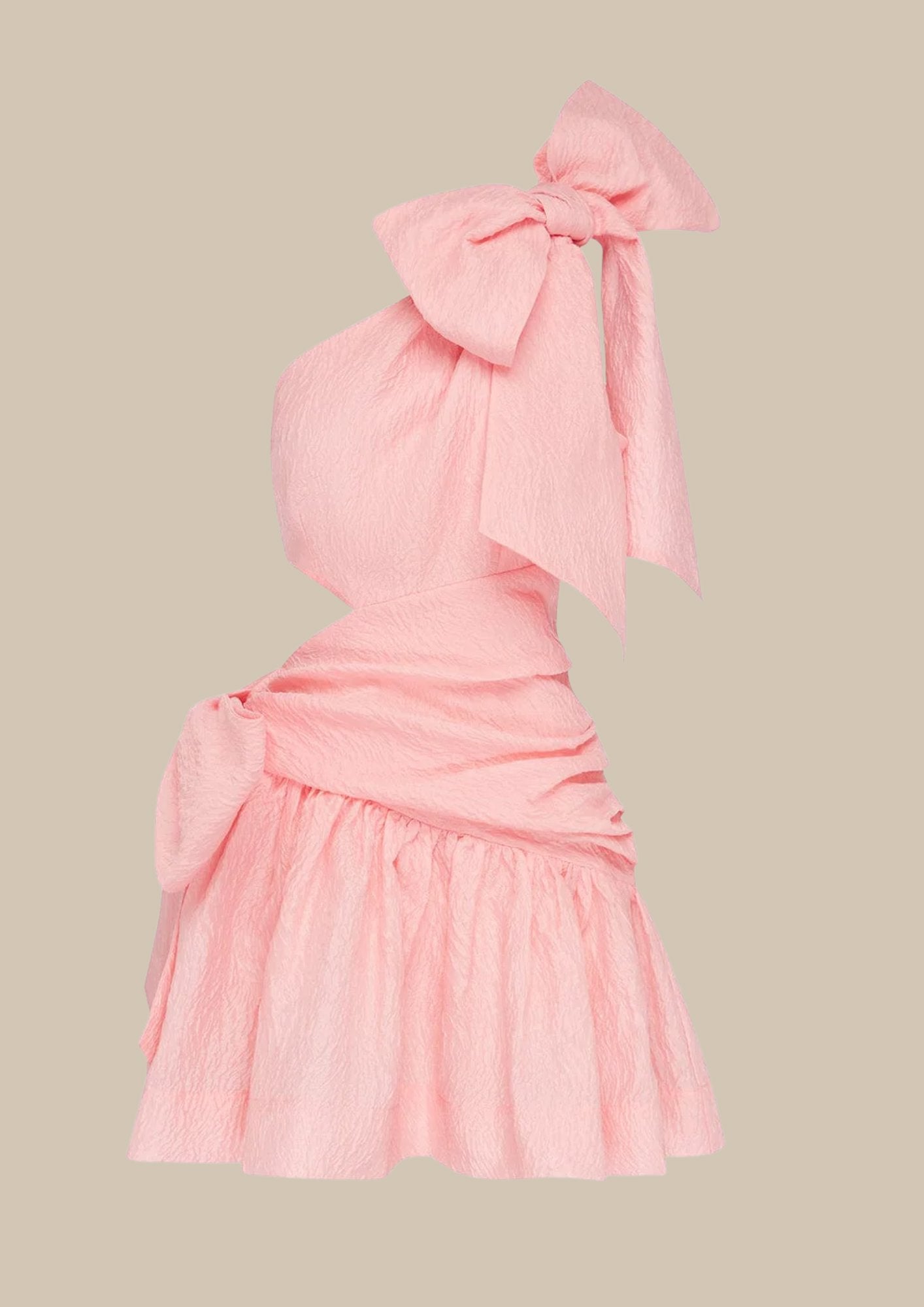 aria one shoulder mini dress Velvi - Aria One Shoulder Sequin Mini Dress - Red - Final Sale