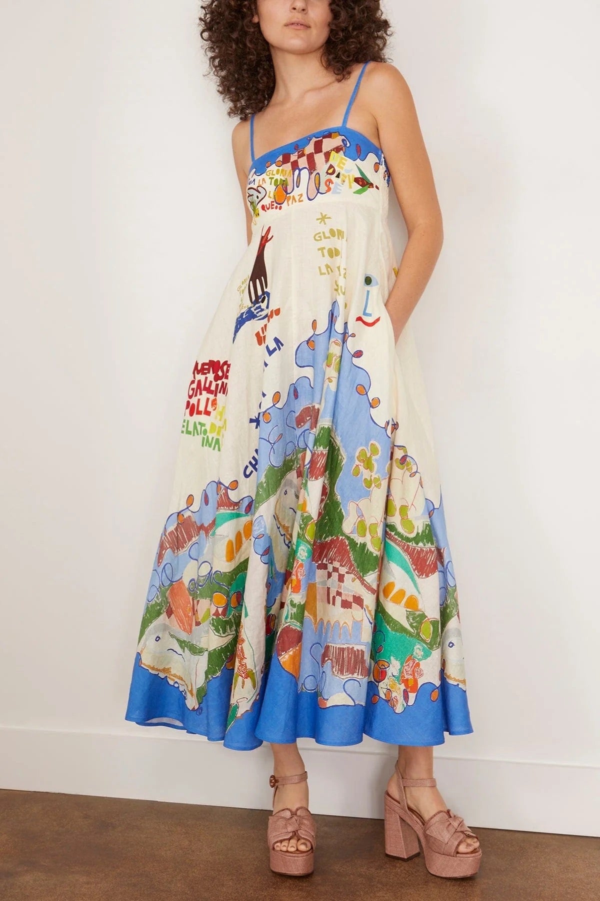 Alemais Nadia Sundress Dress 