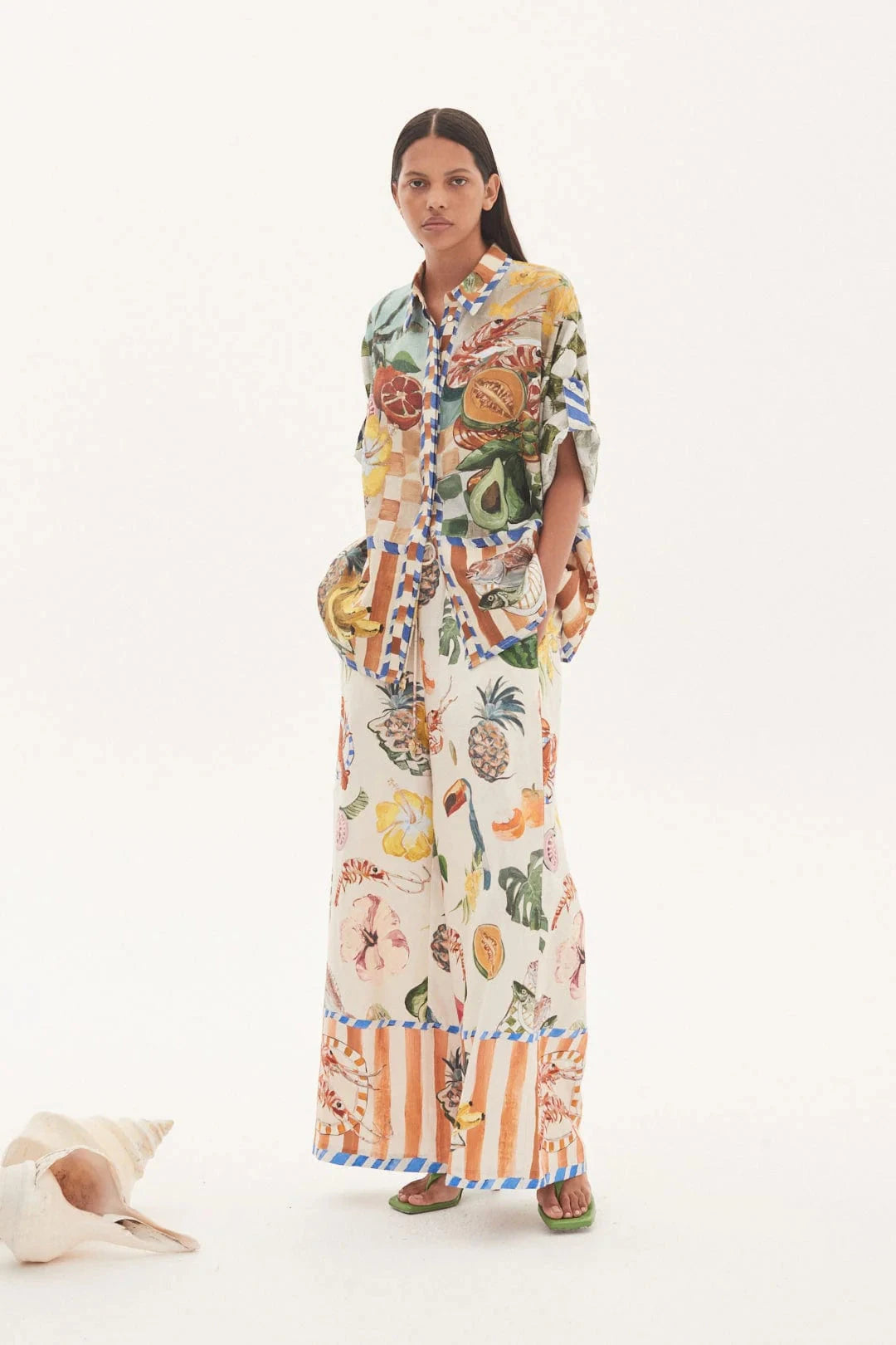 Alemais Theo Oversized Shirt 