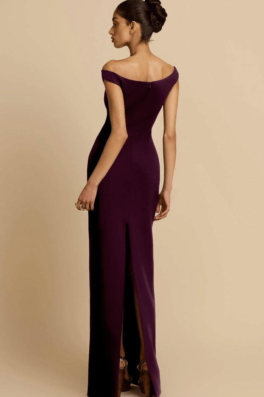 Arcina Ori Ellery Dress Plum Dress 
