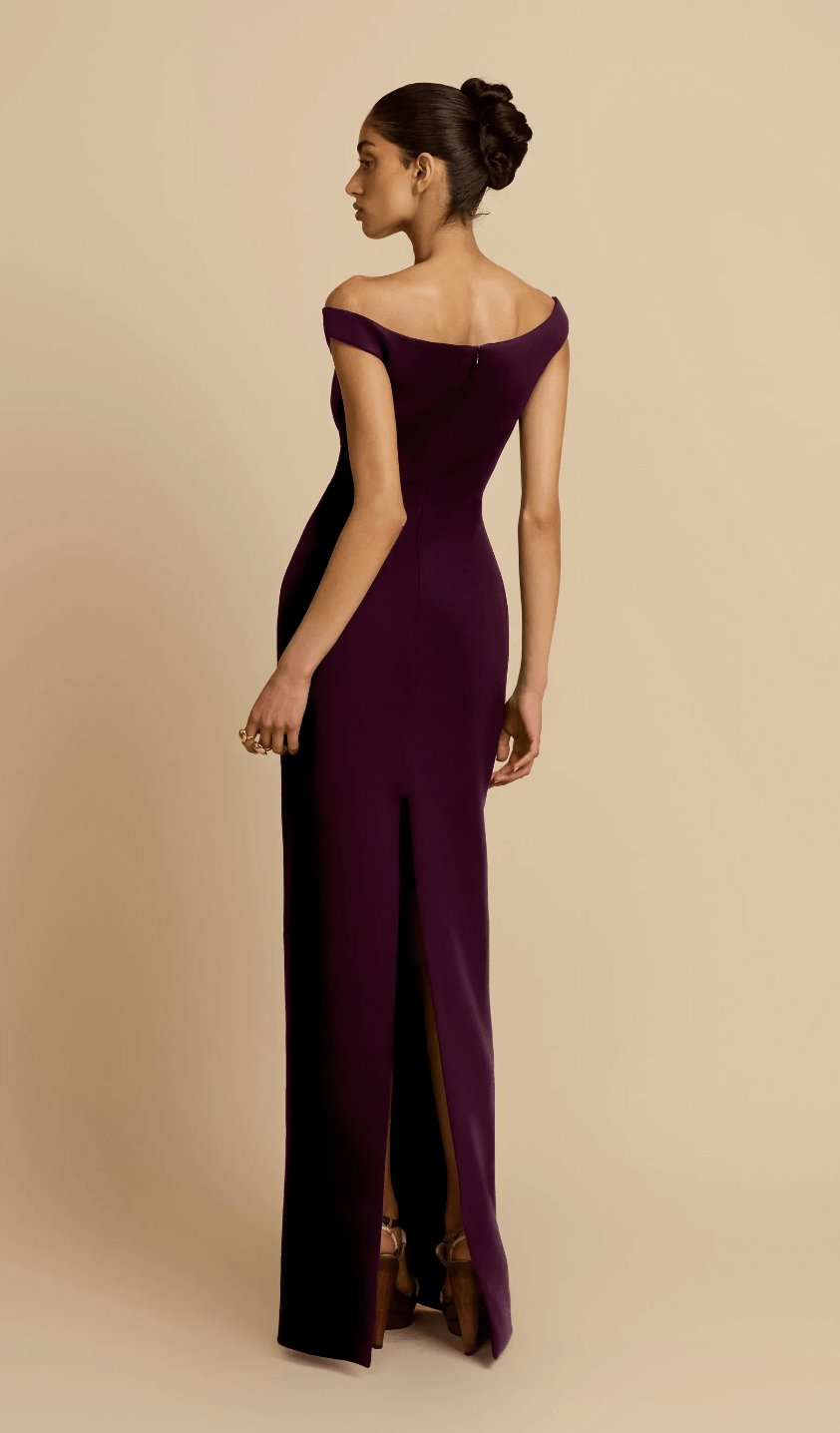 Arcina Ori Ellery Dress Plum Dress 