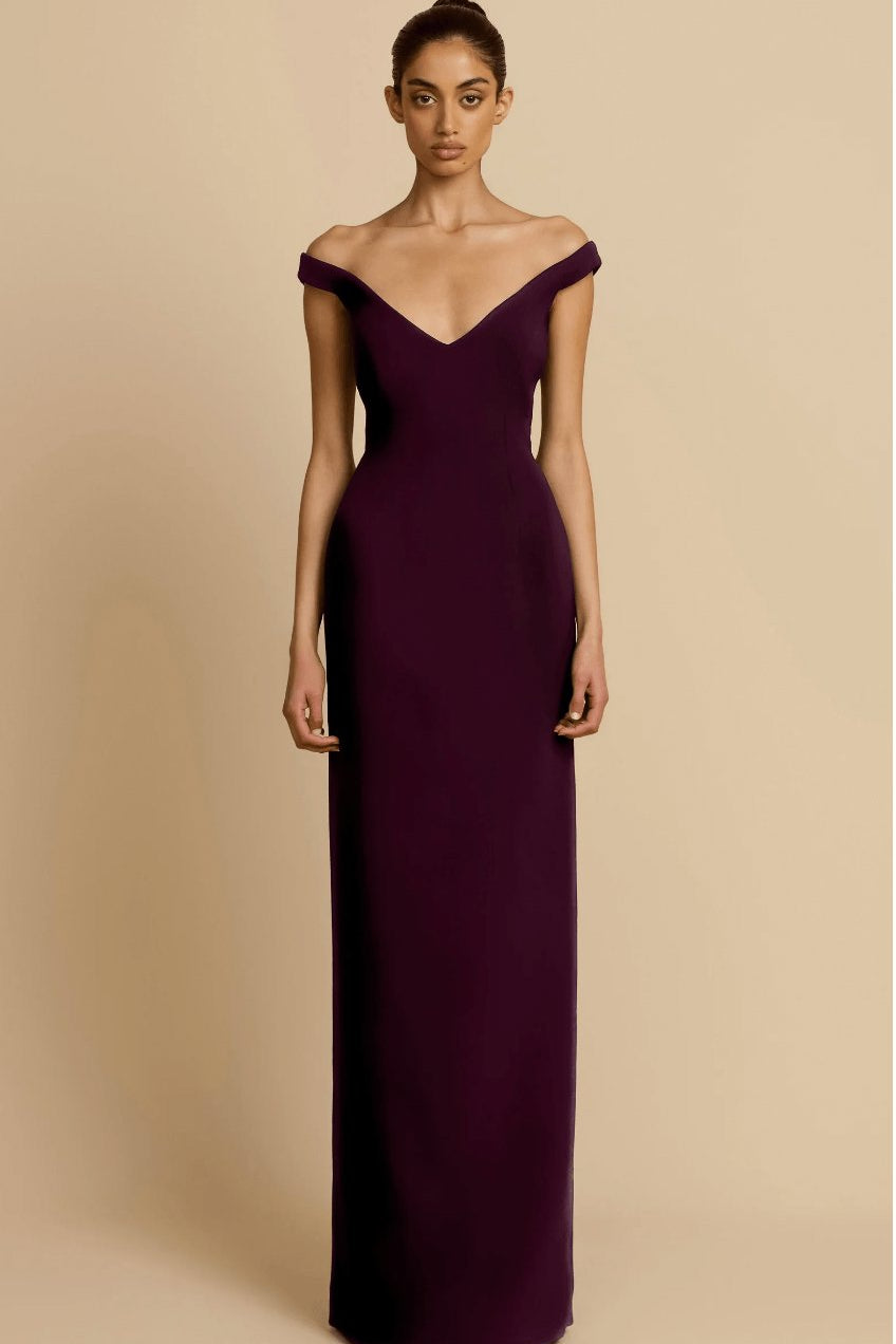 Arcina Ori Ellery Dress Plum Dress 