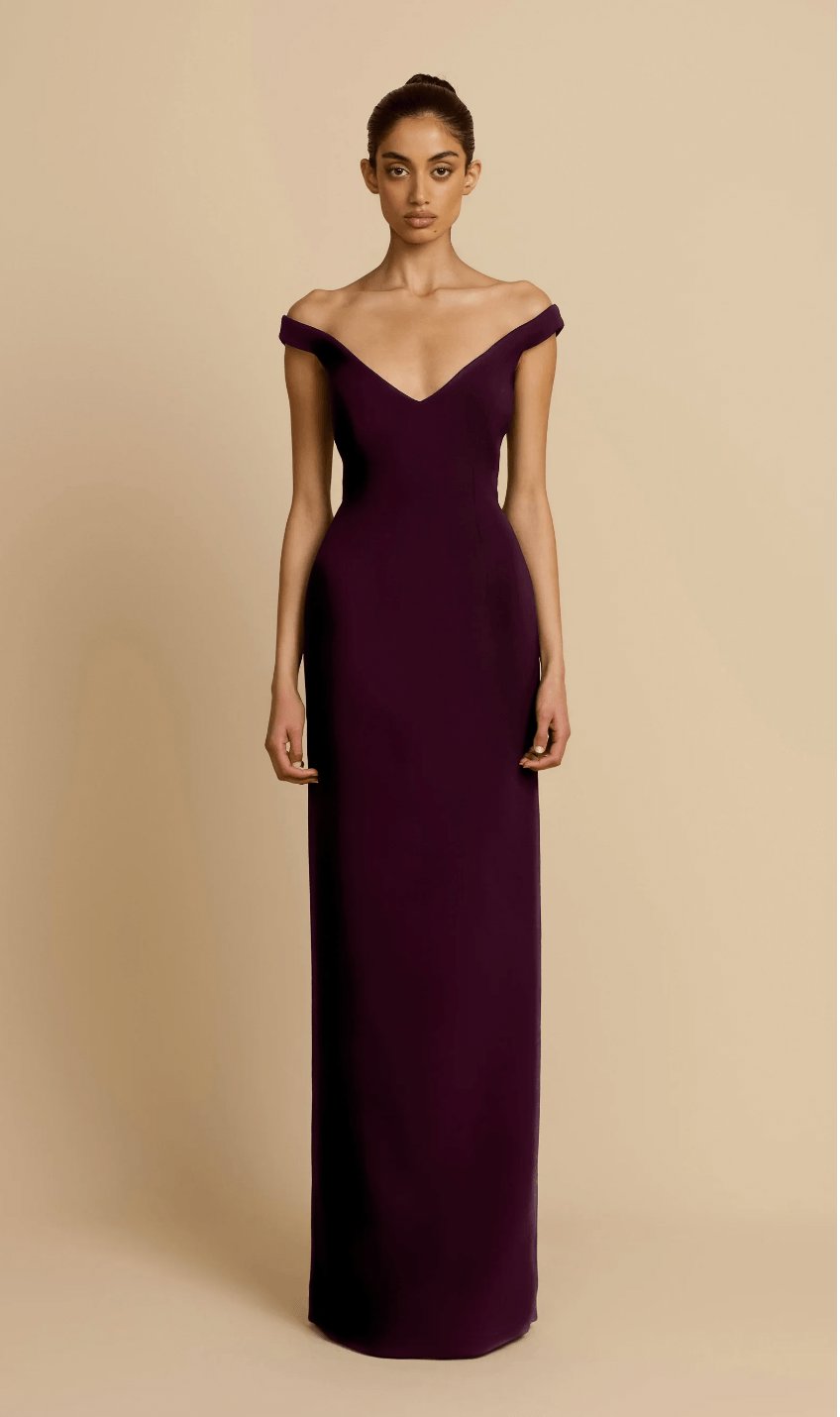 Arcina Ori Ellery Dress Plum Dress 