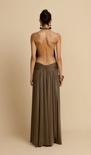 Arcina Ori Santina Dress Khaki Dress 