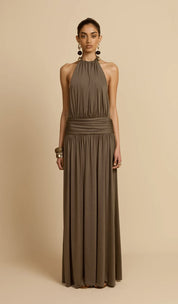 Arcina Ori Santina Dress Khaki Dress 