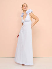 Aston Studio The Eliza Dress Ice Blue Dress 