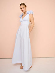 Aston Studio The Eliza Dress Ice Blue Dress 
