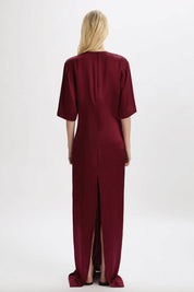 Beare Park Marlow Dress Burgundy Dress 