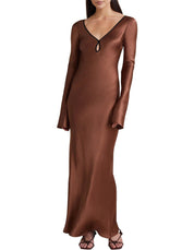 Bec & Bridge Annika Long Sleeve Maxi Dress 