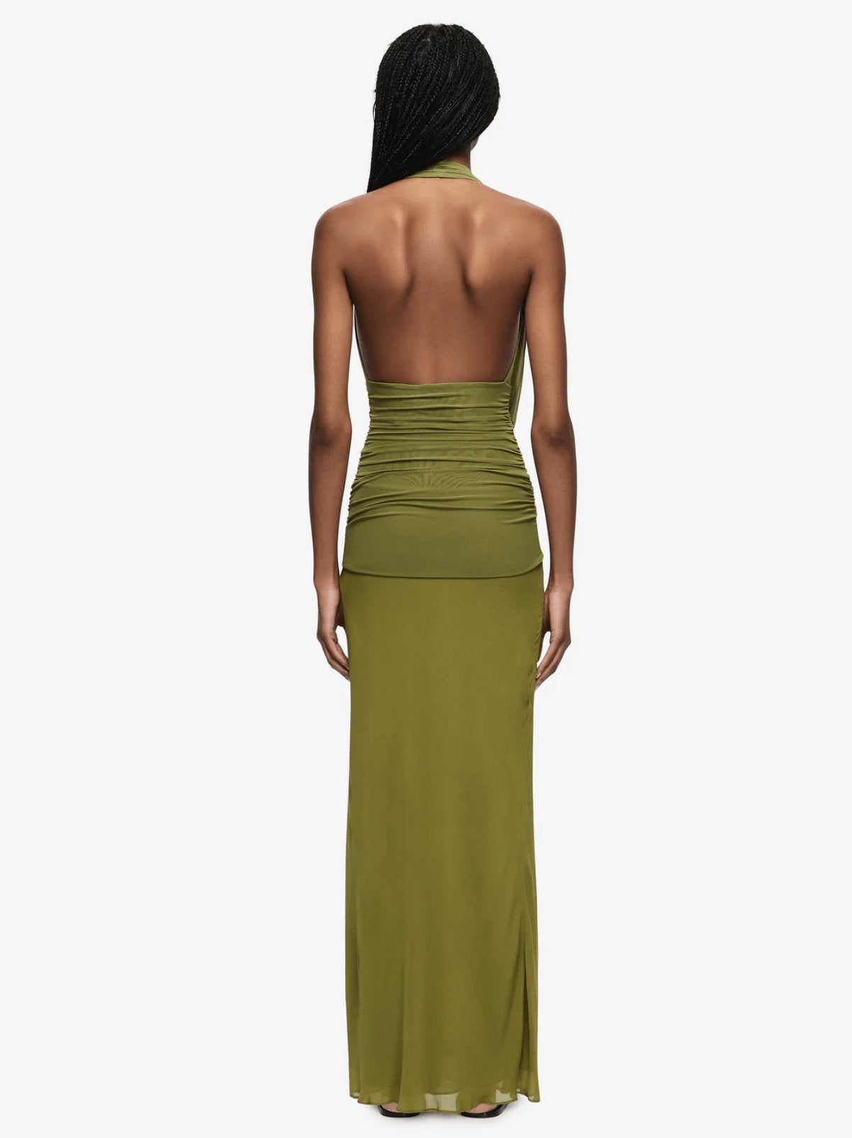 Bec & Bridge Cassis Drape Maxi Dress Fern Dress 