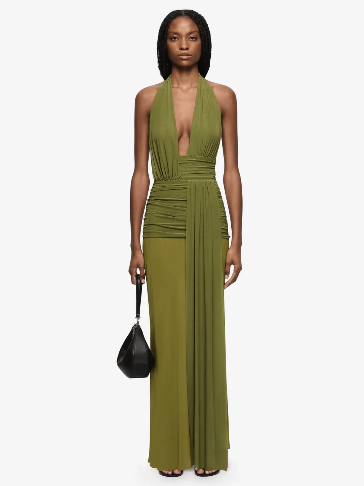 Bec & Bridge Cassis Drape Maxi Dress Fern Dress 