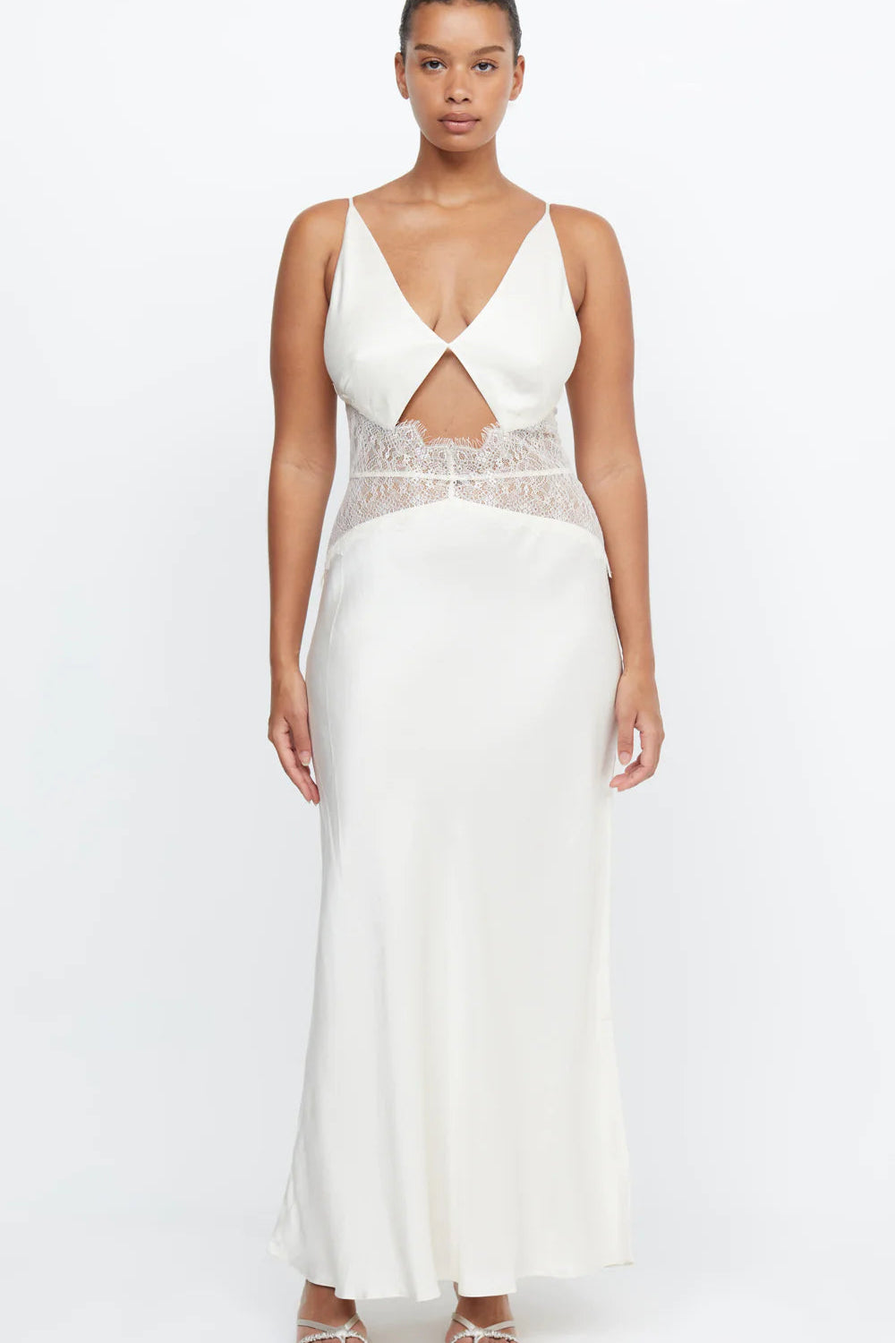 Bec & Bridge Celine Maxi Dress White 