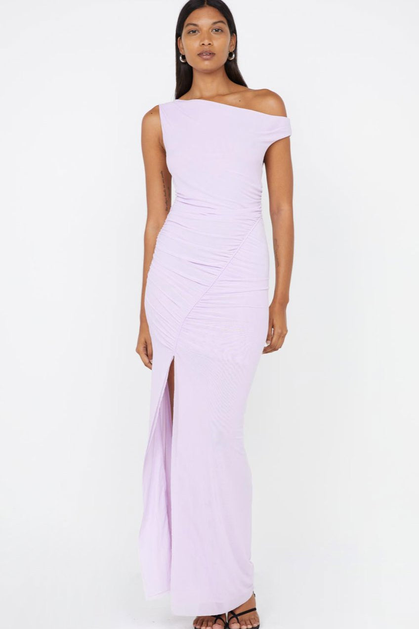 Bec & Bridge Sania Asym Dress Lilac Dress 