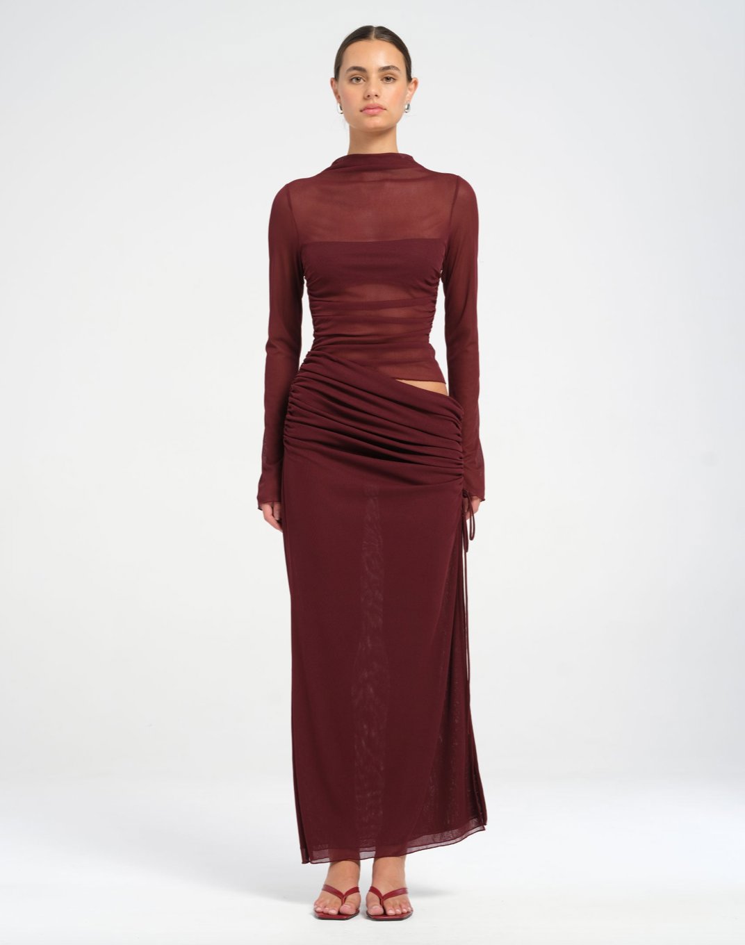 Benni Mable Maxi Dress Plum Dress 