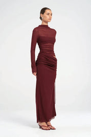 Benni Mable Maxi Dress Plum Dress 
