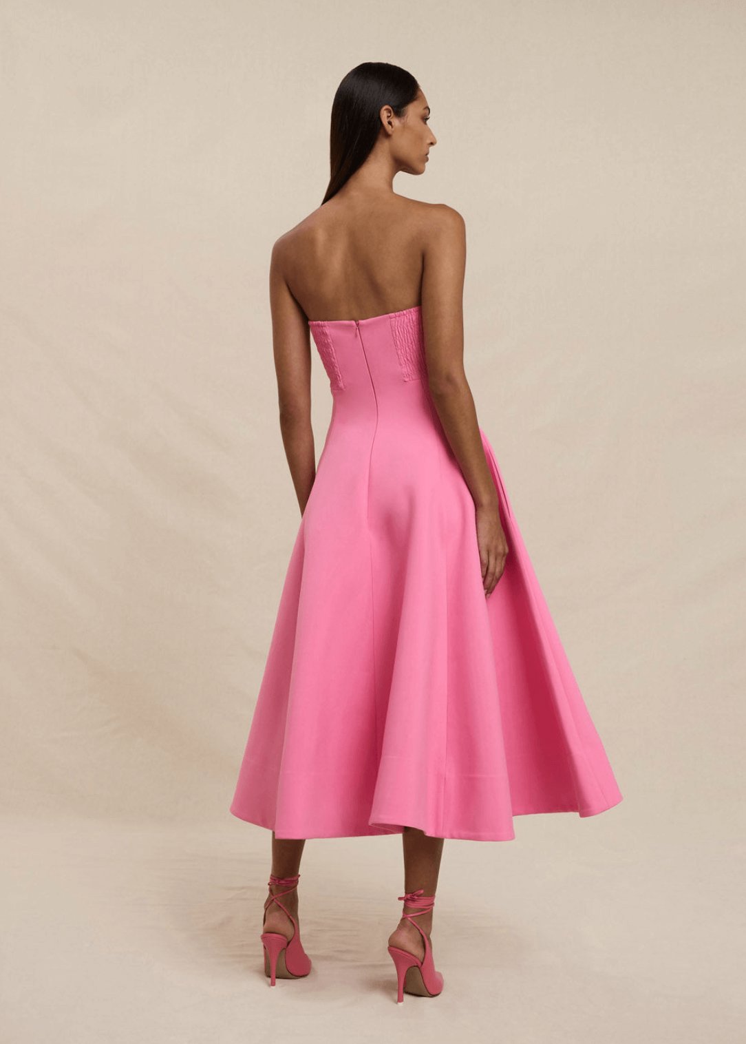 By Johnny Venus Shell Strapless Dress Dress 