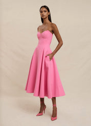 By Johnny Venus Shell Strapless Dress Dress 