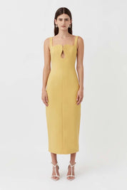 Camilla And Marc Brixton Dress Mustard Dress 