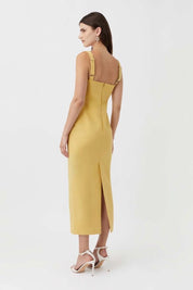 Camilla And Marc Brixton Dress Mustard Dress 