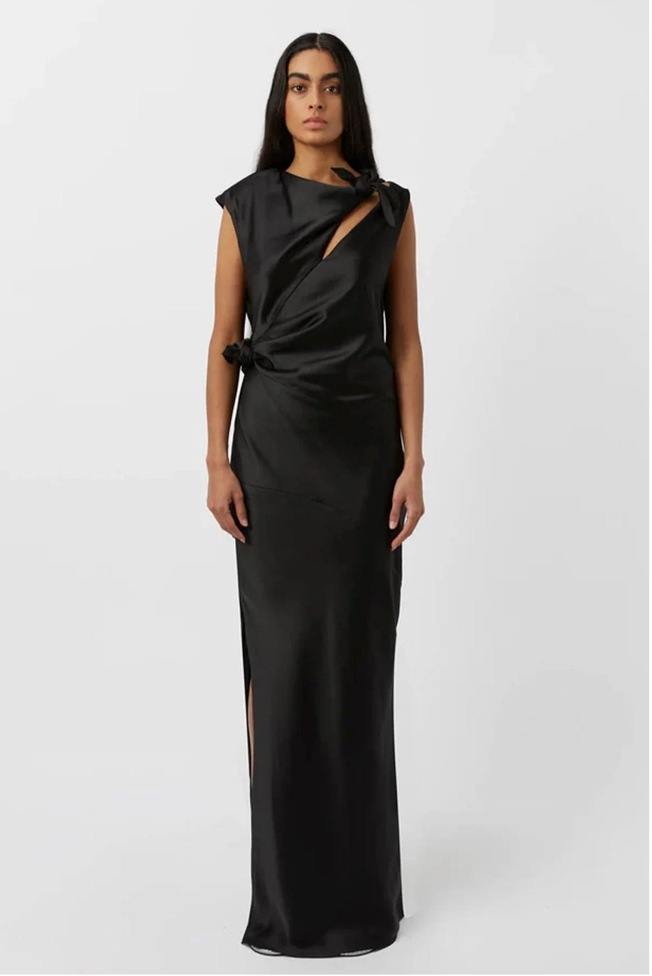 Camilla And Marc Karsten Knot Dress Black Dress 