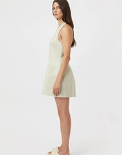 Camilla And Marc Petra Mini Pistachio Grey Dress 