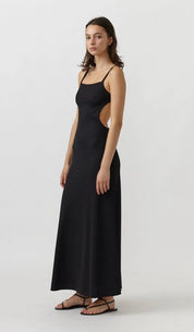 Christopher Esber Backless Wire Dress Black Dress 