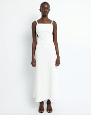 Christopher Esber Backless Wire Dress White Dress 