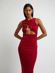 Christopher Esber Venus Tank Dress Cherry Dress 