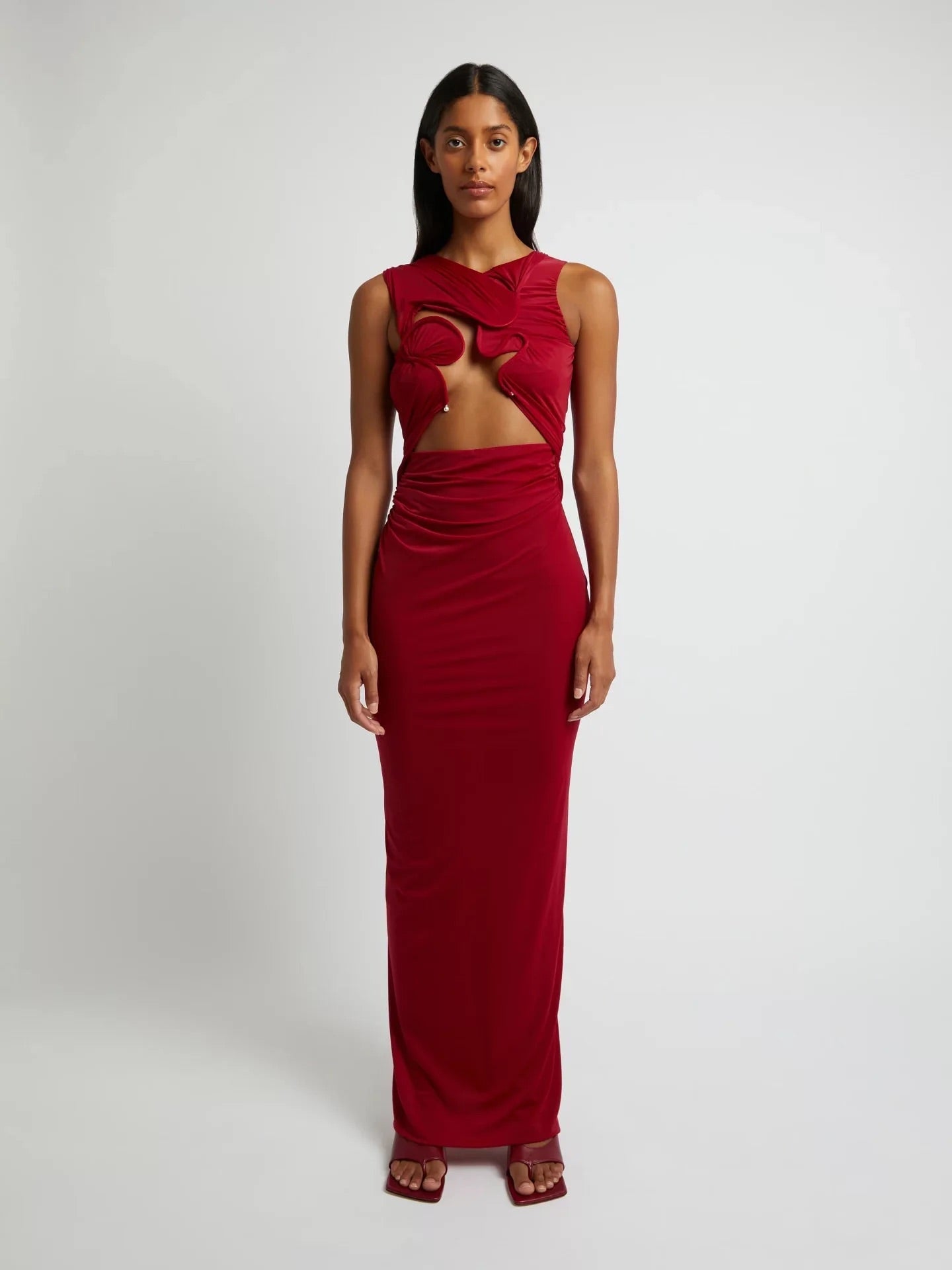 Christopher Esber Venus Tank Dress Cherry Dress 
