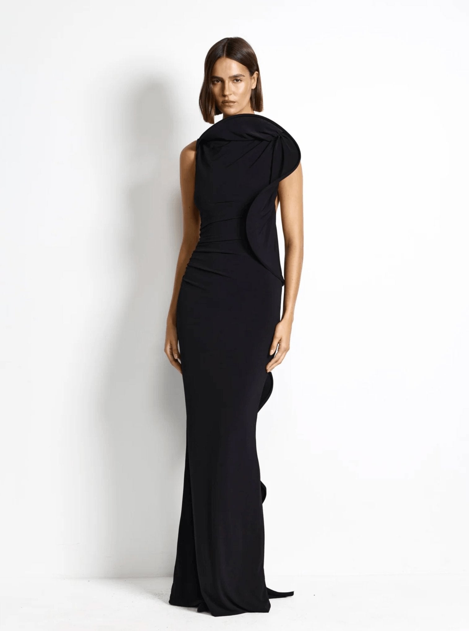 Effie Kats Cassia Gown Black Dress 