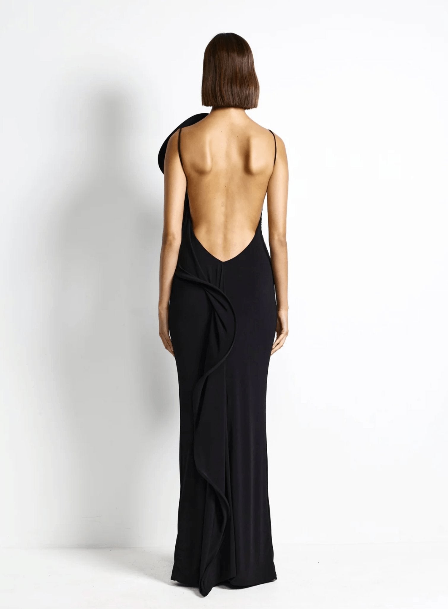Effie Kats Cassia Gown Black Dress 