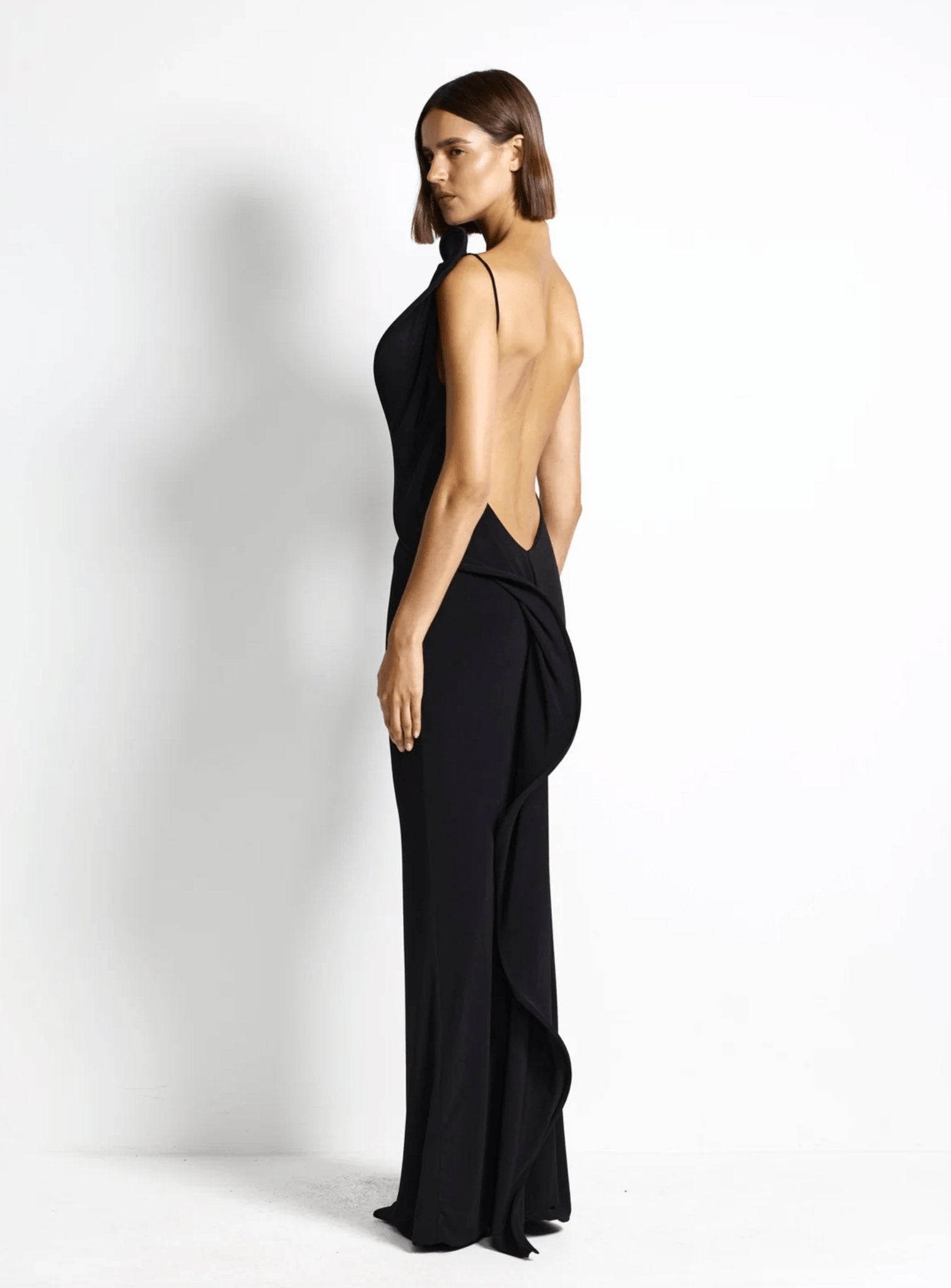 Effie Kats Cassia Gown Black Dress 
