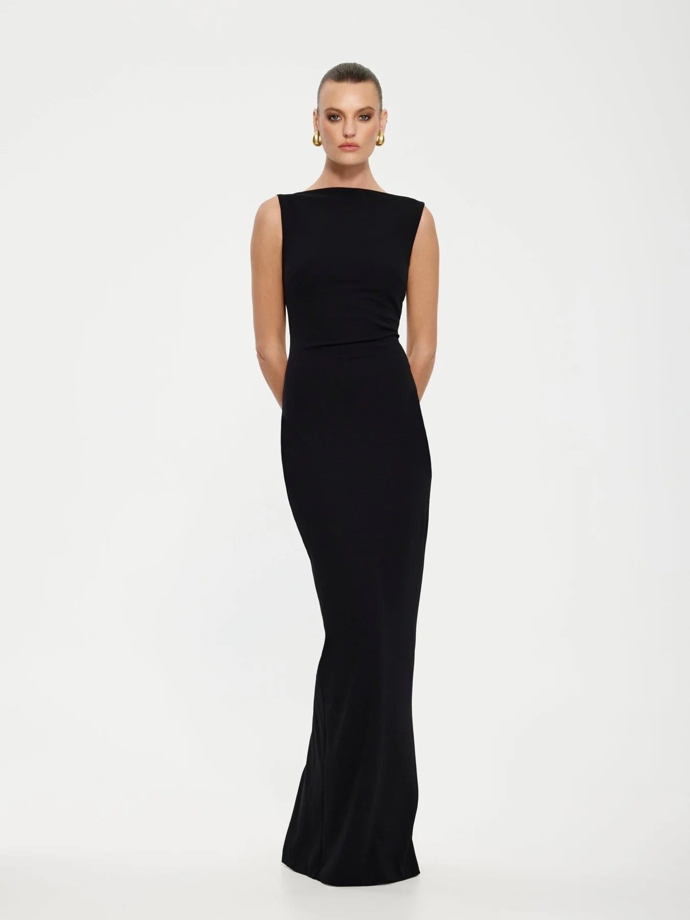 Effie Kats Verona Gown Black Dress 
