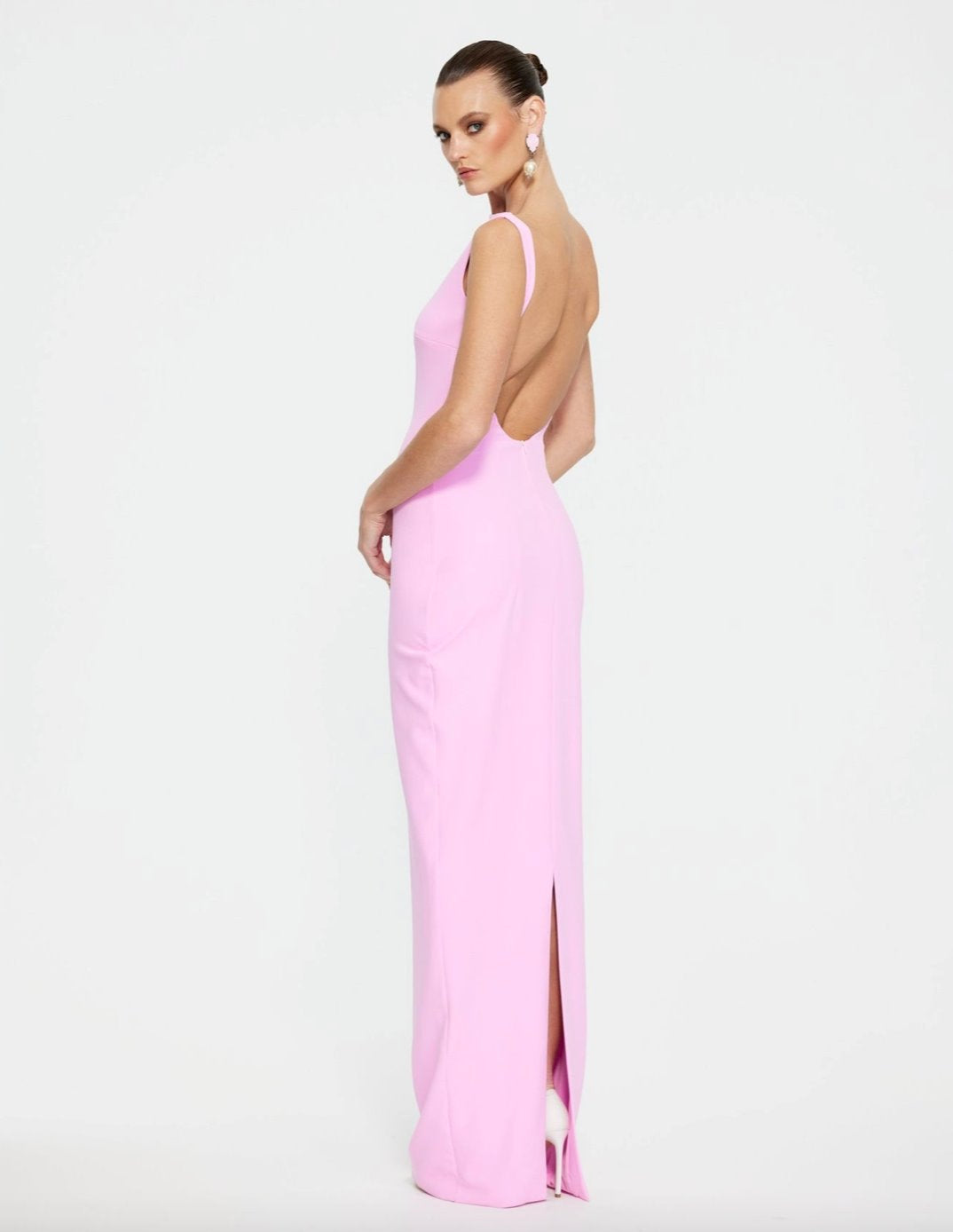 Effie Kats Verona Gown Taffy Pink Dress 