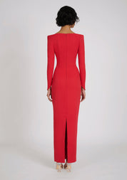 Eliya The Label Delsa Dress Red Dress 