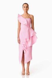 Elliat Briallen Jacquard Midi Dress Dress 