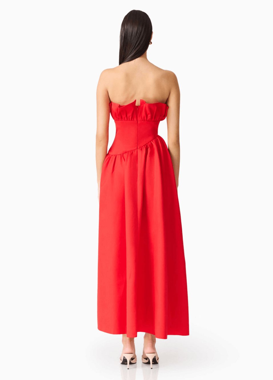 Elliat Laurel Sleeveless Maxi Dress In Red Dress 