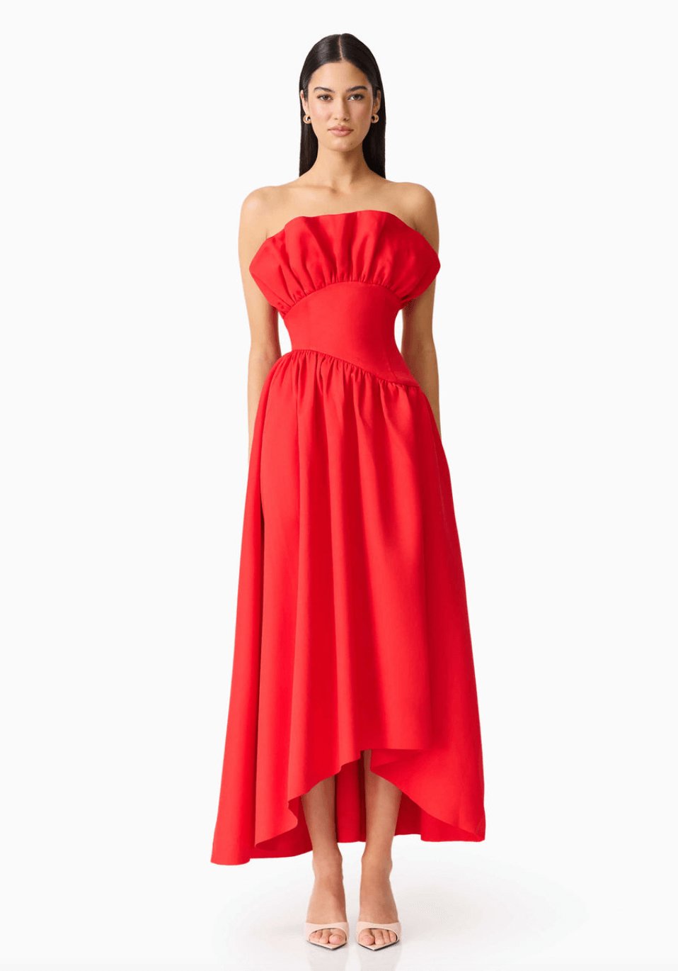 Elliat Laurel Sleeveless Maxi Dress In Red Dress 