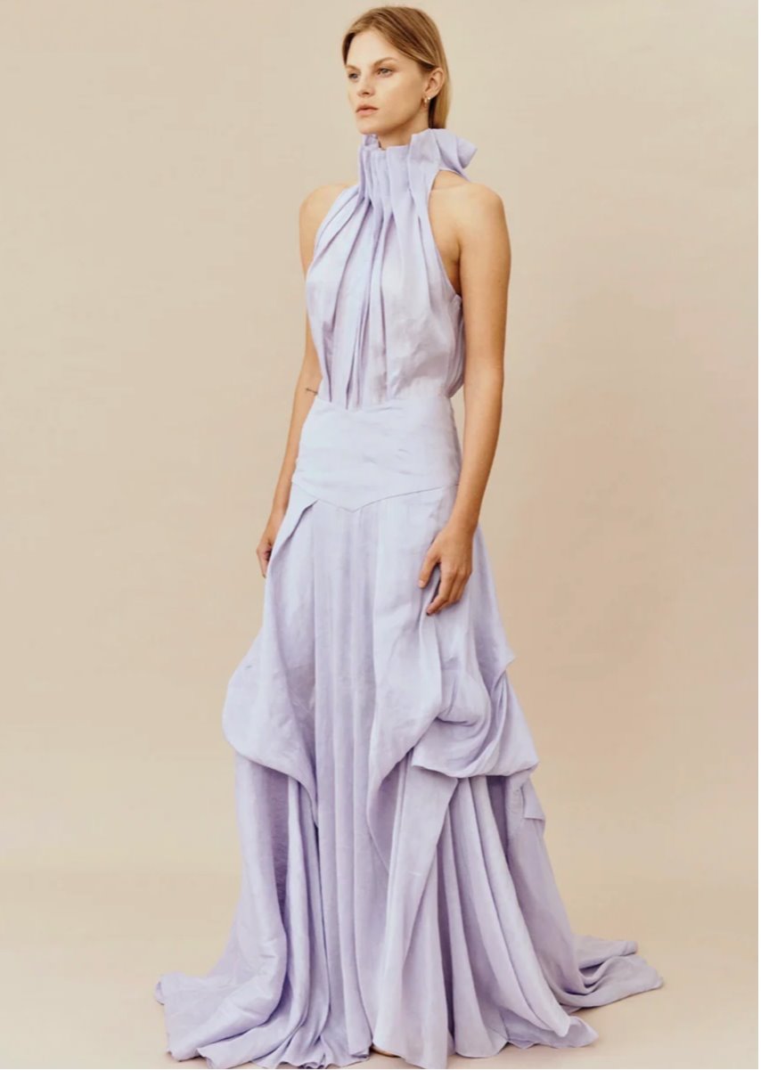 Ginger and Smart Infinite Galaxies Gown Lavender Dress 